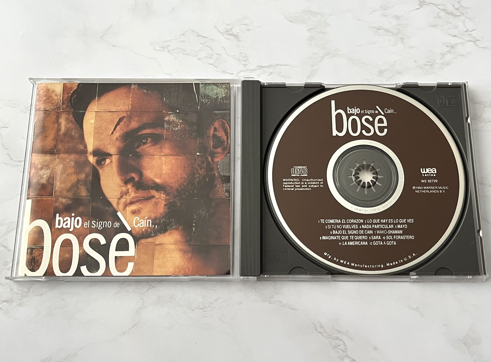 Miguel Bose – Bajo El Siglo De Cain (1993)