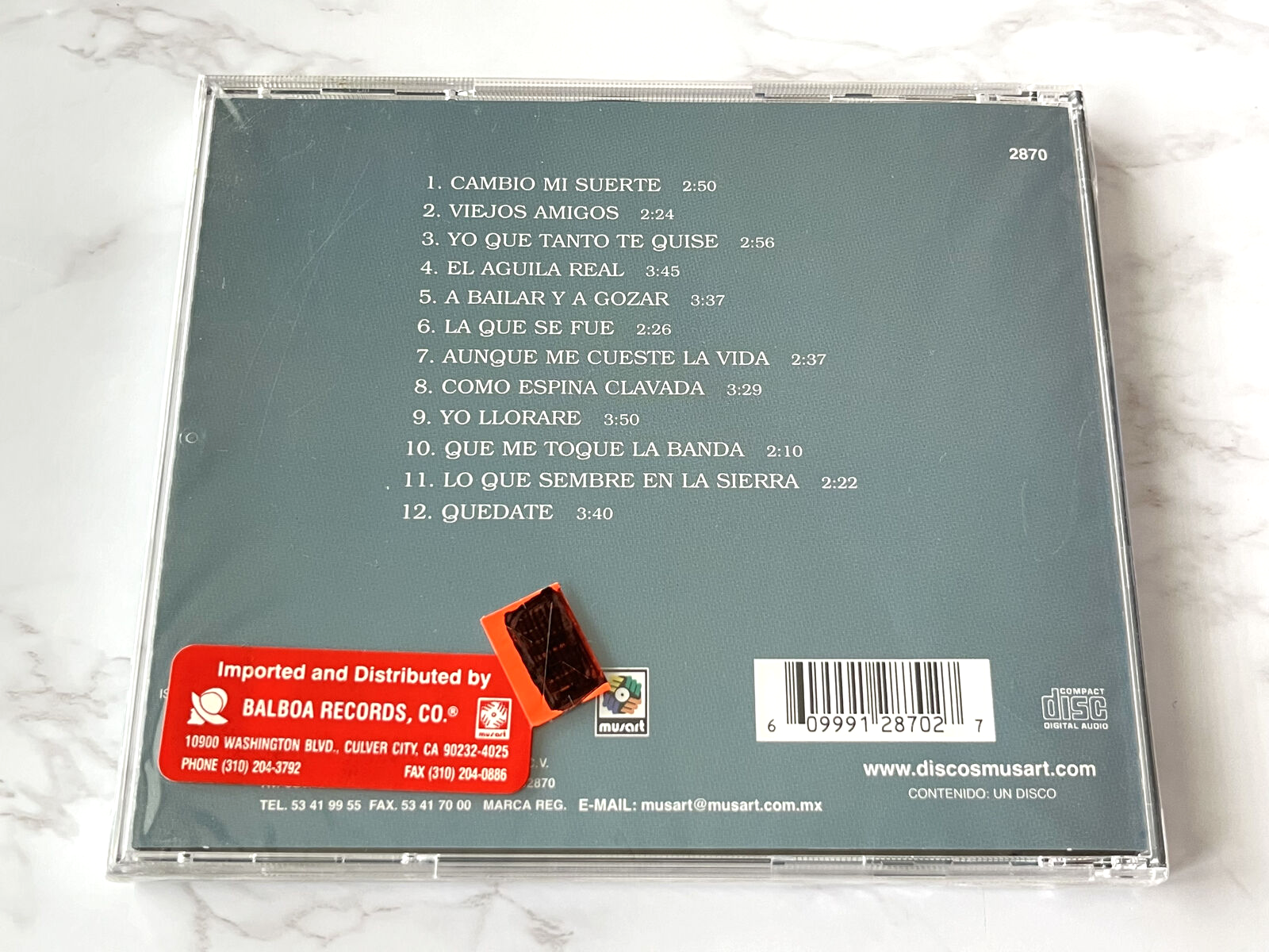 Los Pajaritos De Tacupa – Viejos Amigos (2003)