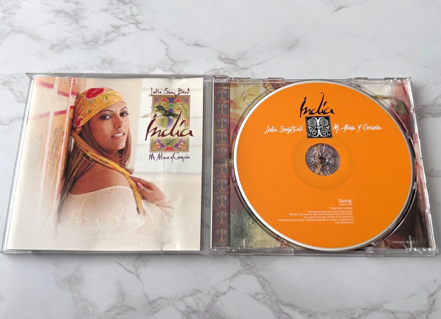 India – Latin Song Bird Mi Alma Y Corazon (2002)