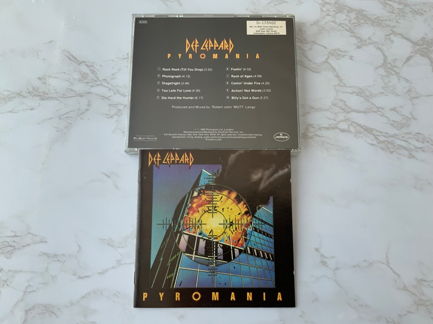 Def Leppard – Pyromania