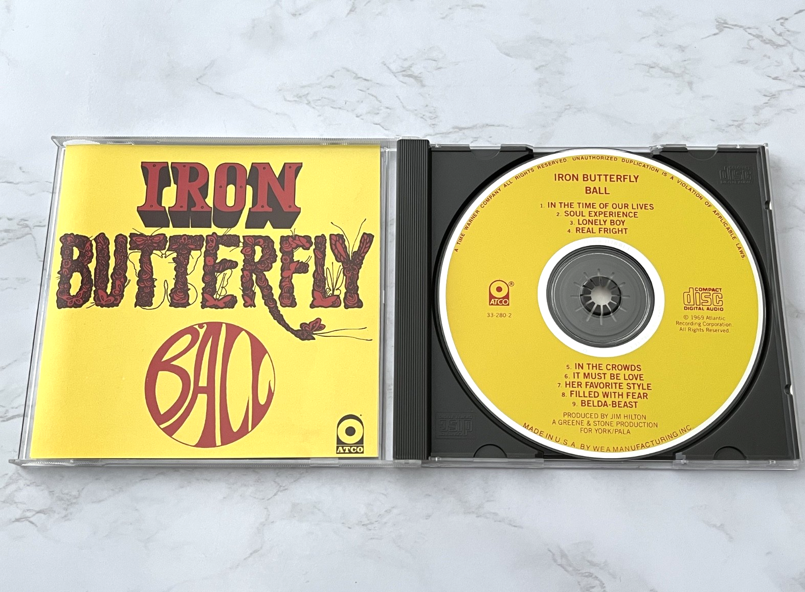 Iron Butterfly – Ball (1989)