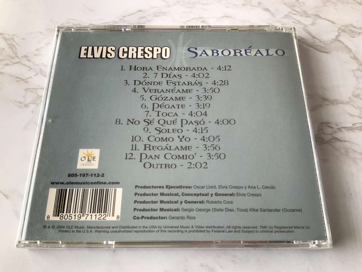 Elvis Crespo – Saborealo (2004)