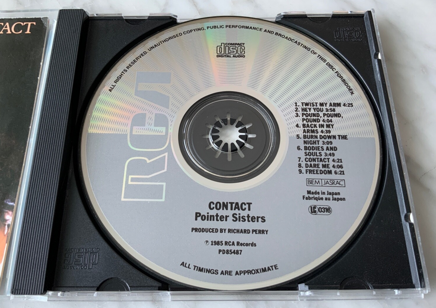 Pointer Sisters – Contact [JAPAN PRESS]