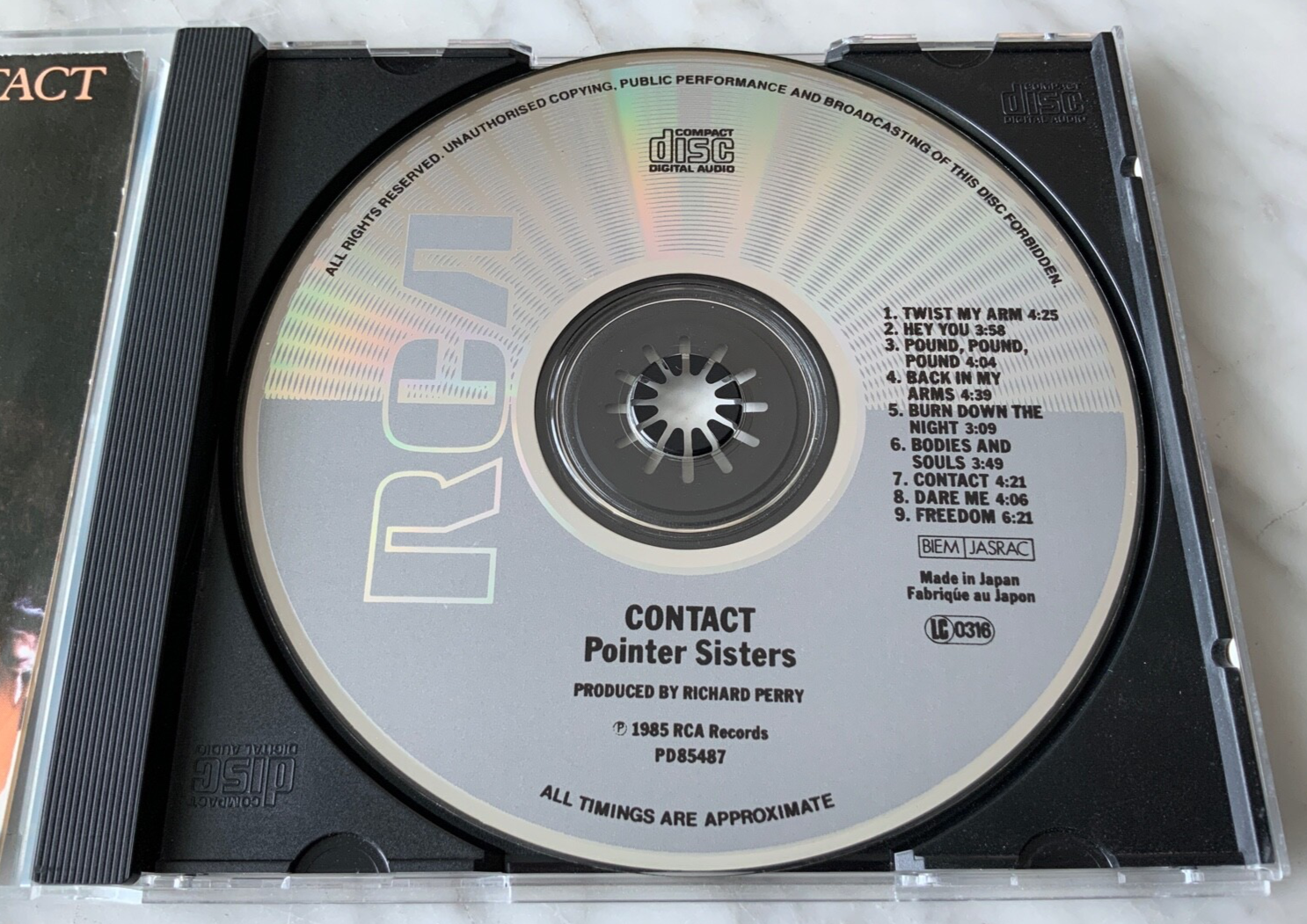 Pointer Sisters – Contact [JAPAN PRESS]