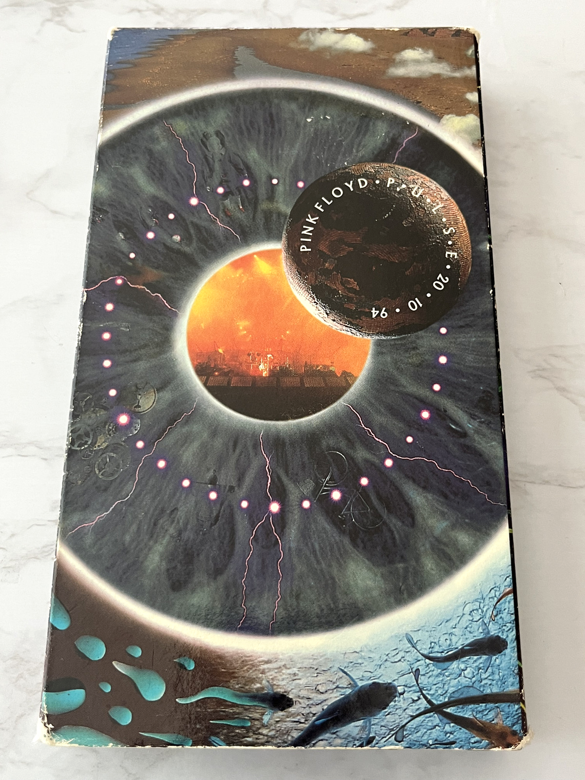 Pink Floyd Pulse Filmed At London Earls Court VHS 1995 David Gilmour (1995)
