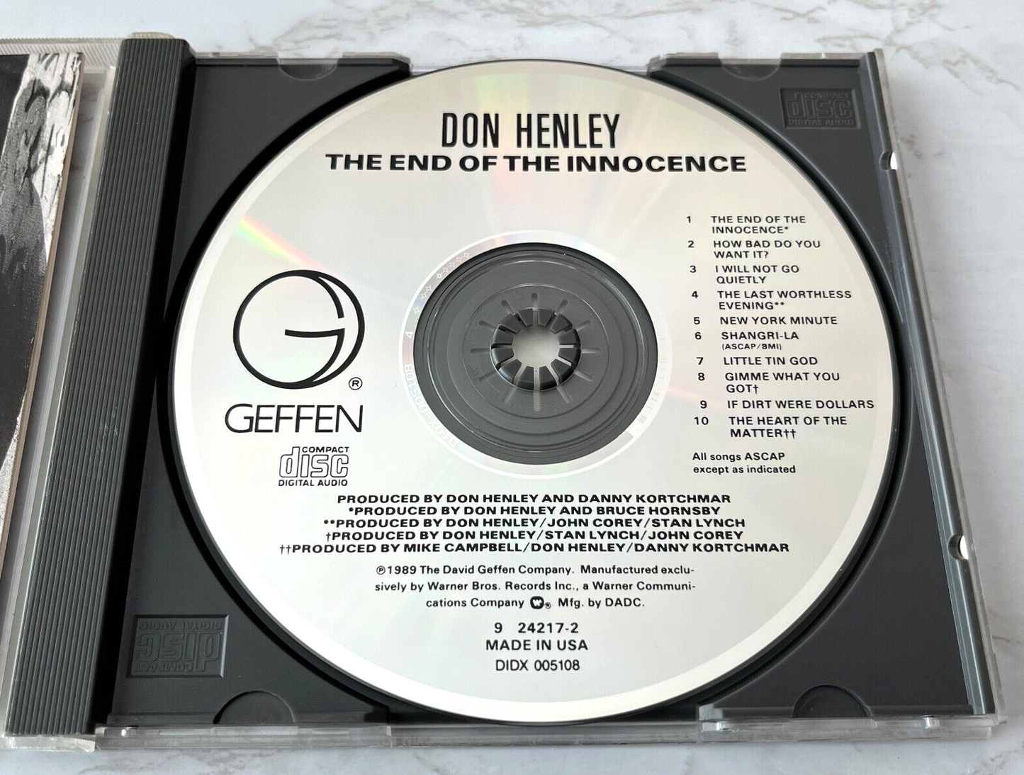 Don Henley – The End Of Innocence