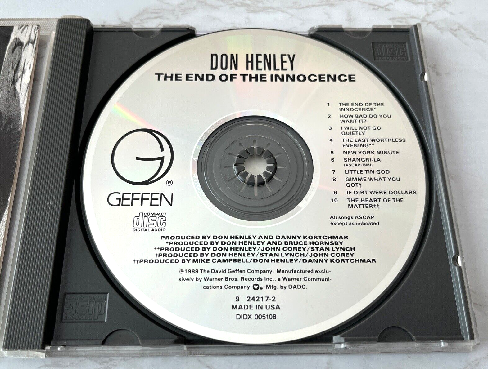 Don Henley – The End Of Innocence