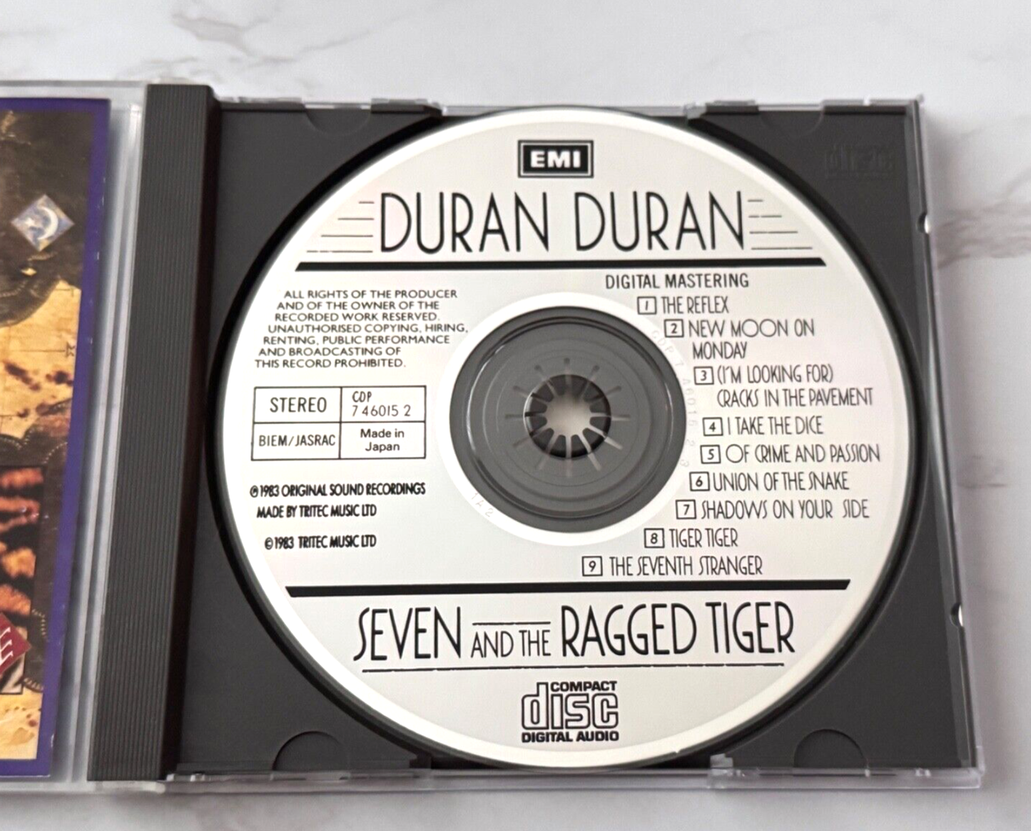 Duran Duran – Seven And The Ragged Tiger (1983) [JAPAN PRESS]