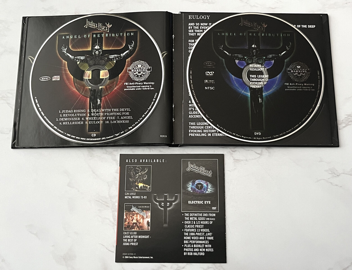 Judas Priest – Angel Of Retribution (CD/DVD) (2005)