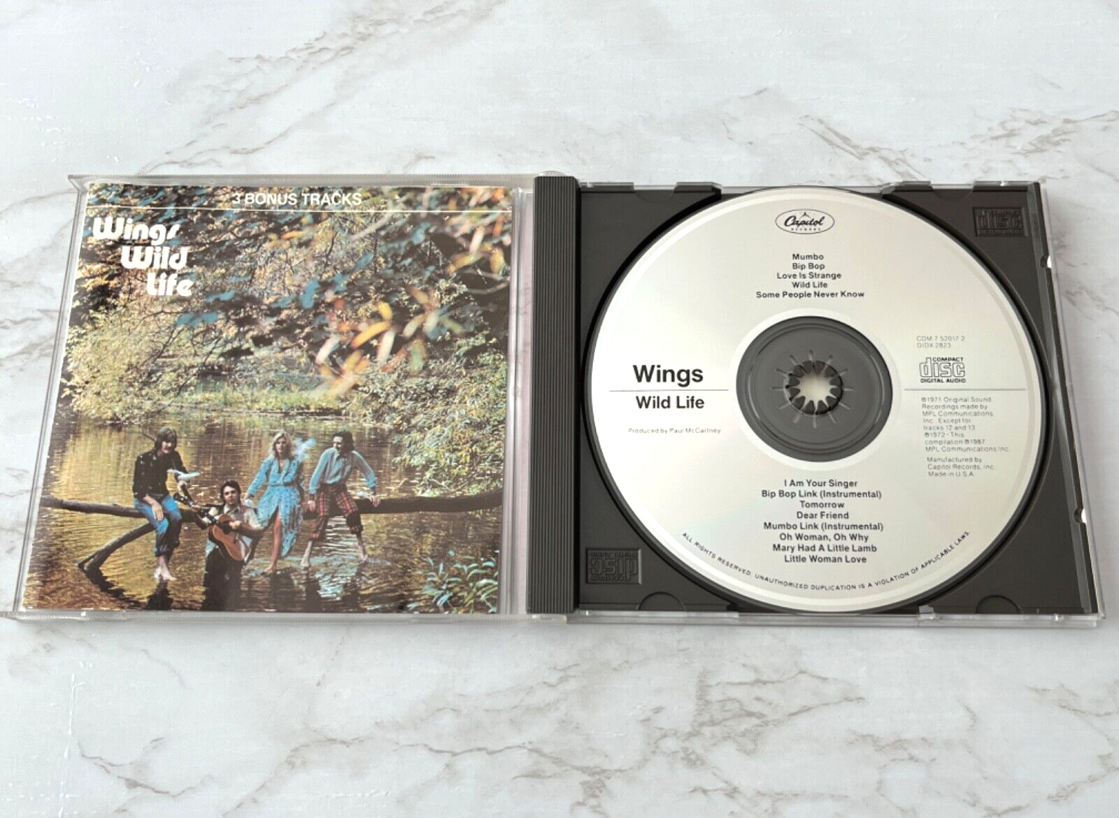 Paul McCartney, Wings – Wild Life (1987)