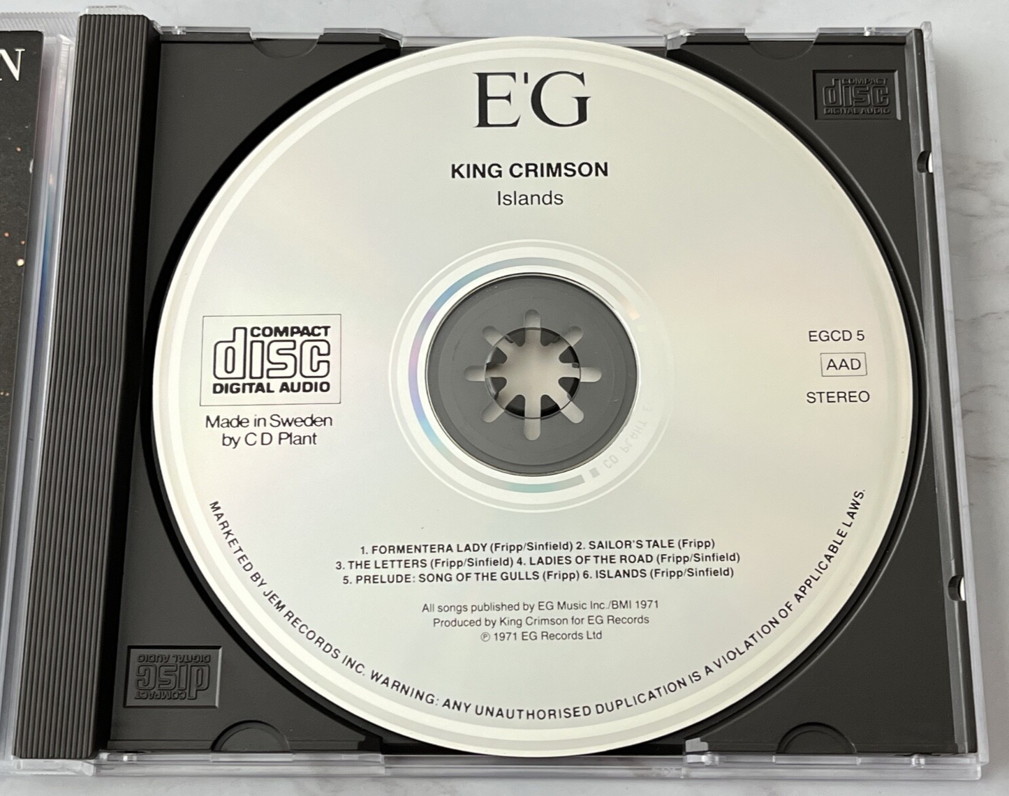 King Crimson – Islands (1987)