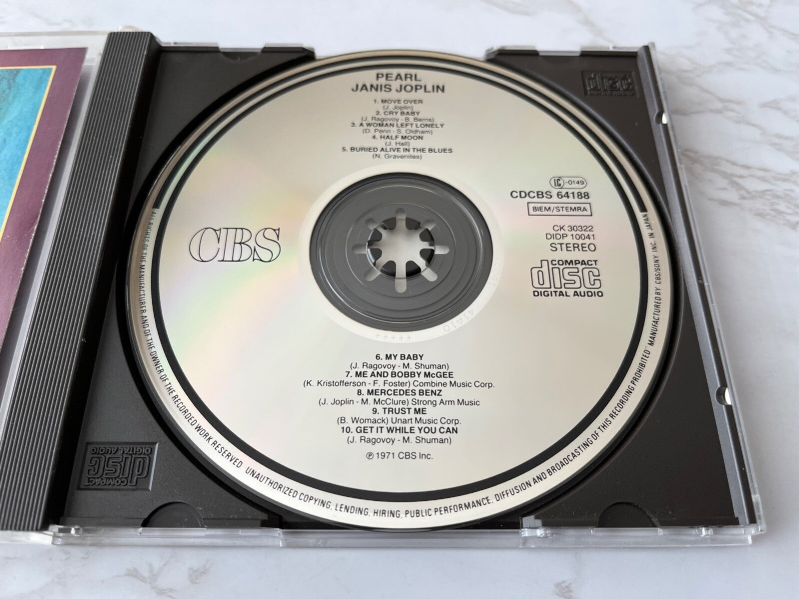 Janis Joplin – Pearl (1984) [JAPAN PRESS]