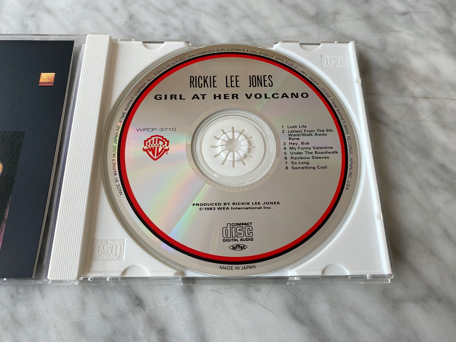 Rickie Lee Jones – Girl At Her Volcano (1991) [JAPAN PRESS]