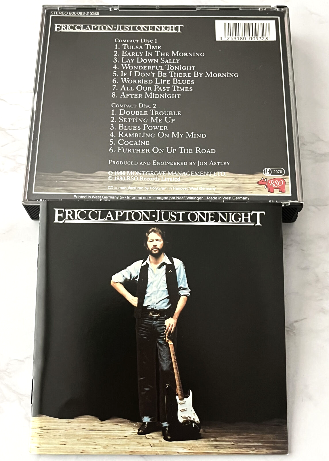 Eric Clapton – Just One Night (1984) [GERMAN PRESS]