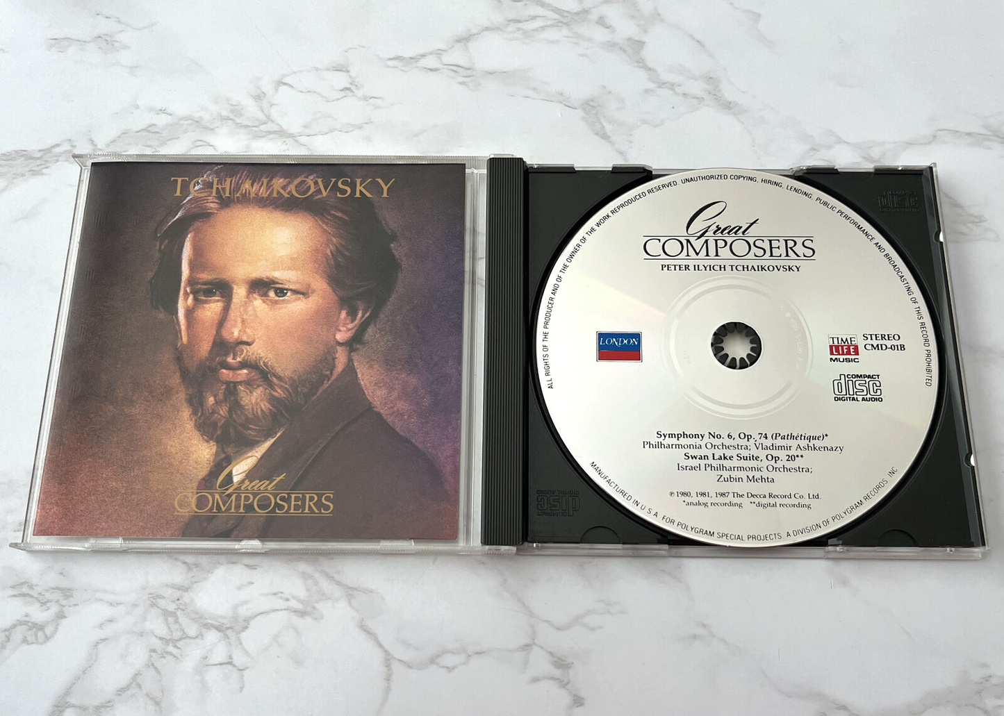 Pyotr Ilyich Tchaikovsky – Time Life Great Composers Tchaikovsky (1987)
