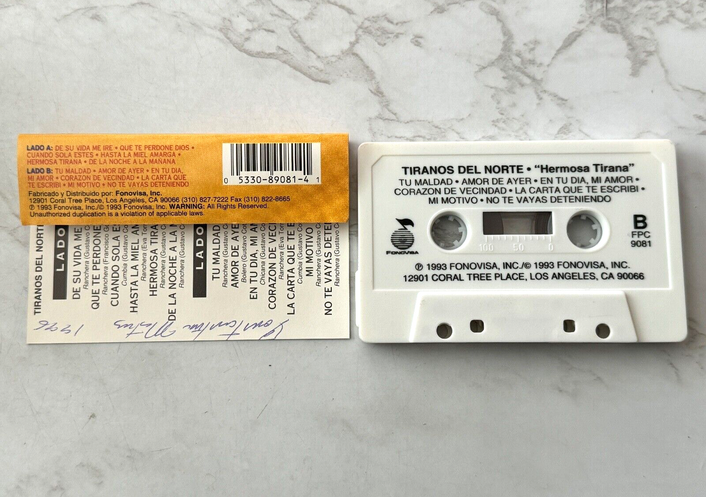 Tiranos Del Norte – Hermosa Tirana (1993)
