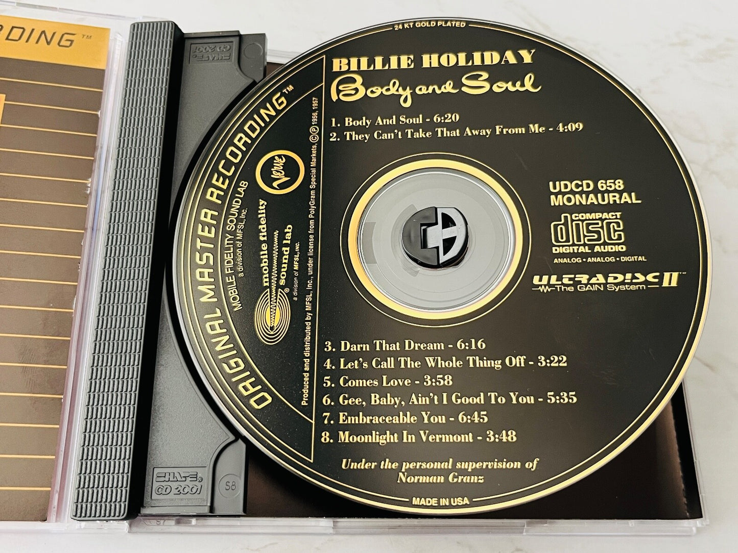 Billie Holiday – Body And Soul (1996)