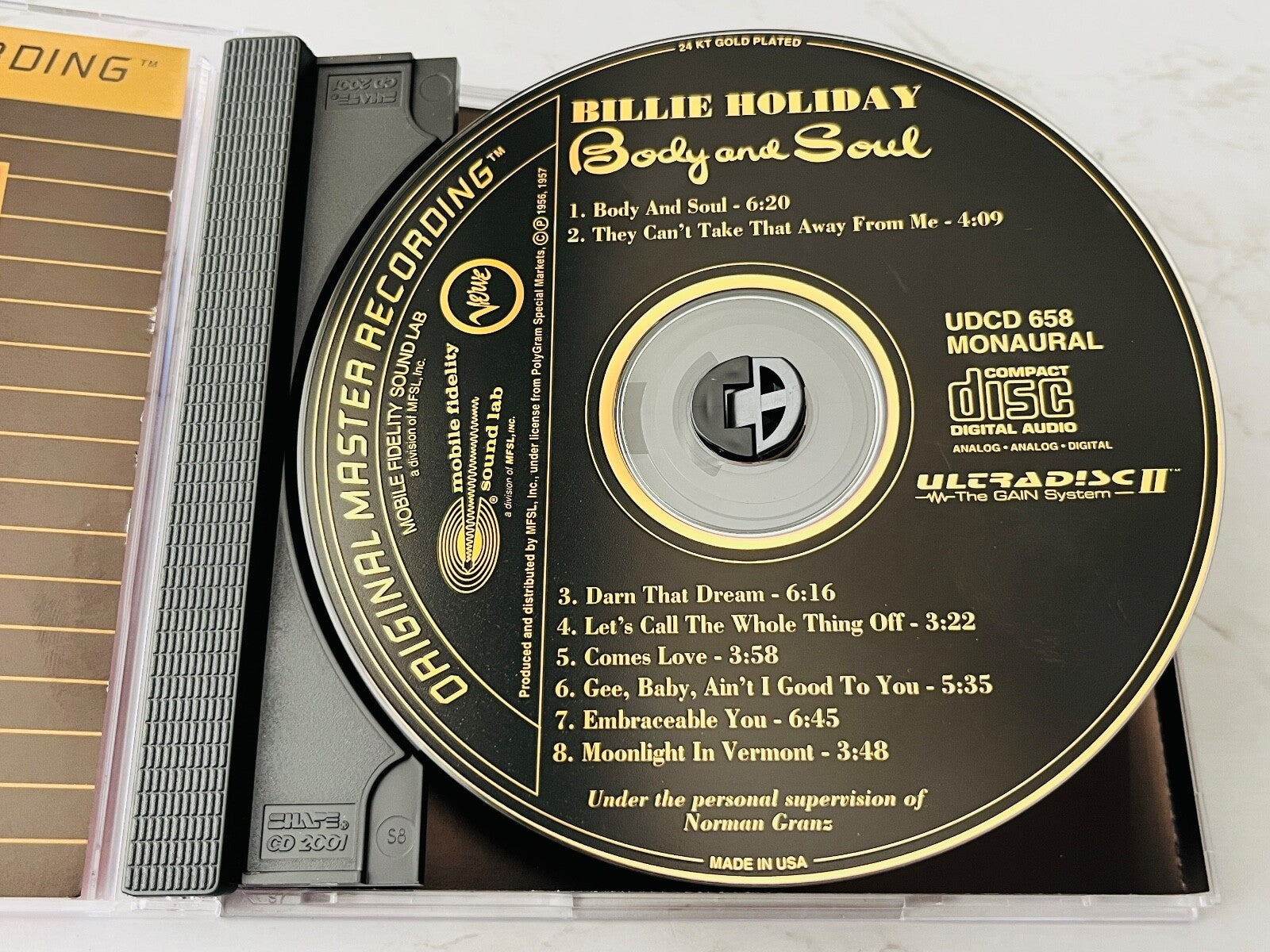 Billie Holiday – Body And Soul (1996)