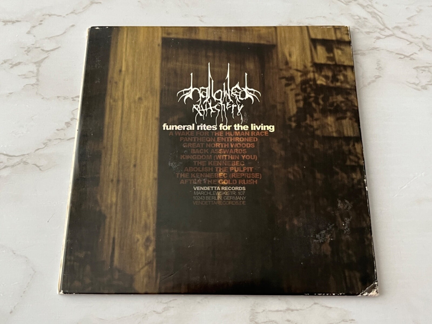 Hallowed Butchery – Funeral Rites For The Living (2009) [GERMAN PRESS]
