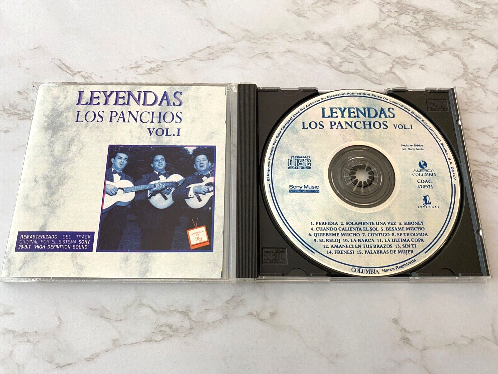 Trio Los Panchos – Vol. 1 Leyendas (1994)