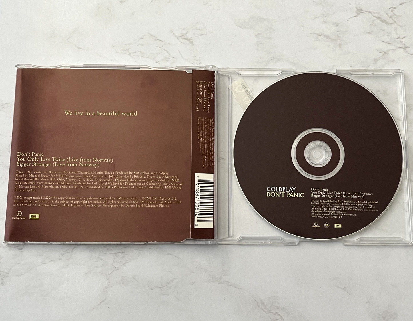 Coldplay – Don't Panic (Maxi Single) (2001)