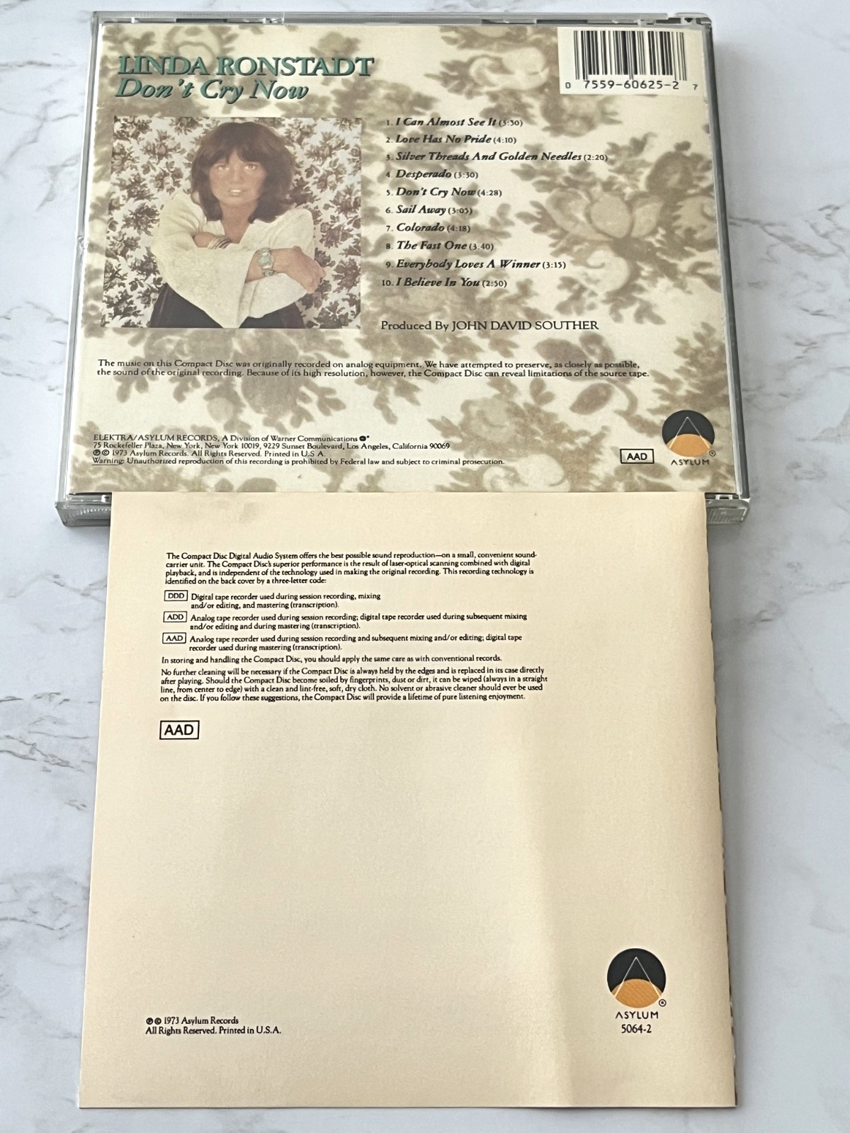 Linda Ronstadt – Don't Cry Now