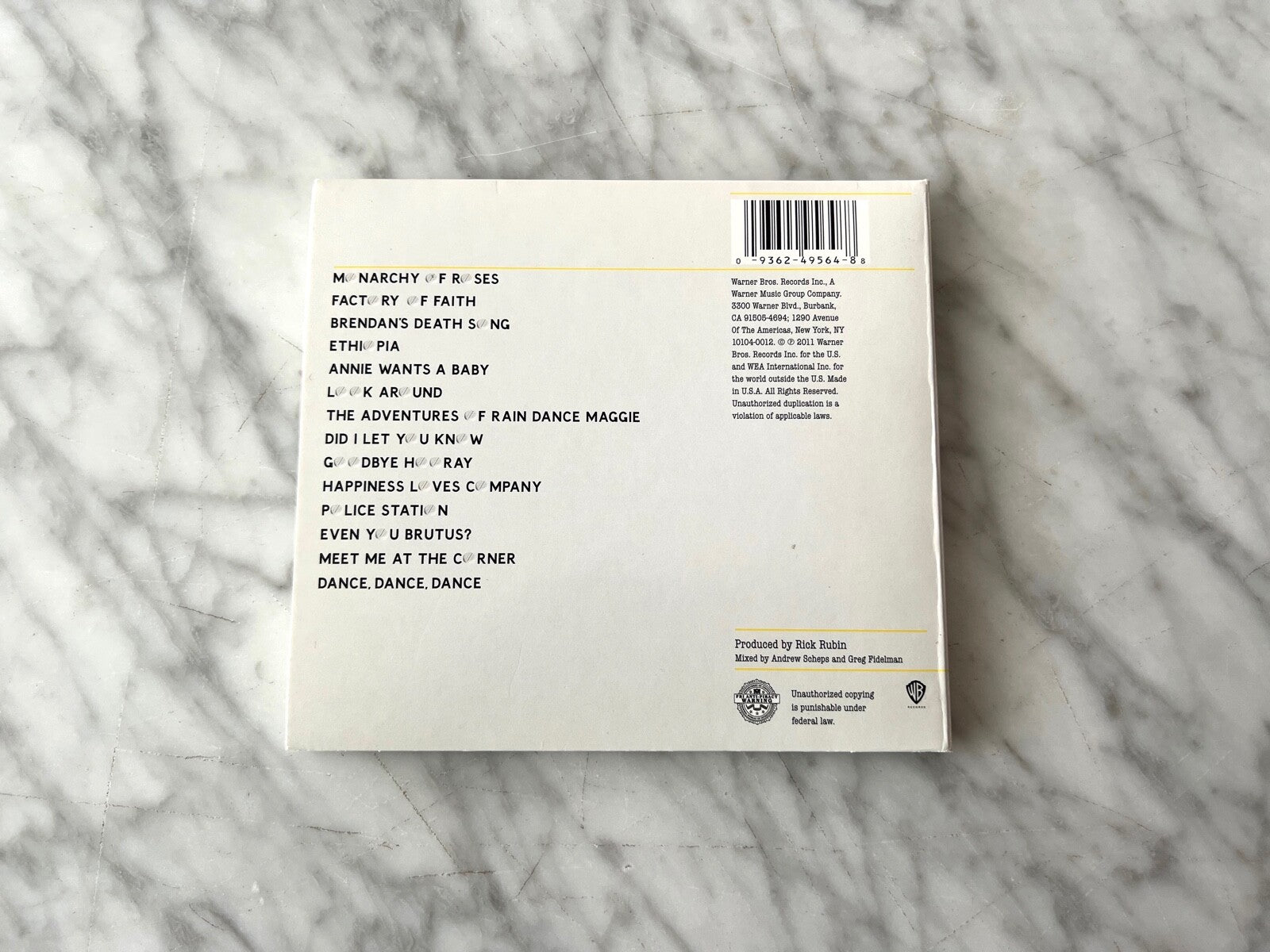 Red Hot Chili Peppers – I'm With You (Digipak) (2011)