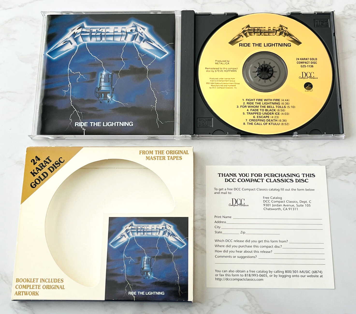 Metallica – Metallic Ride The Lightning (2000)