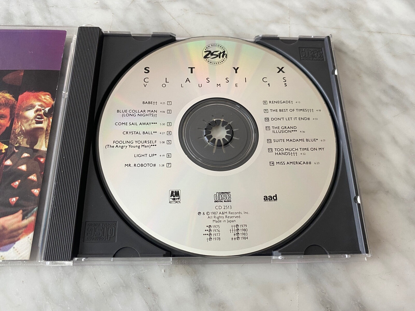 Styx – Classics Volume 15 [JAPAN PRESS]