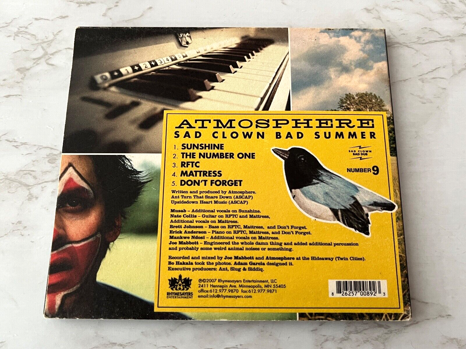 Atmosphere – Sad Clown Bad Summer #9 (EP) (2007)
