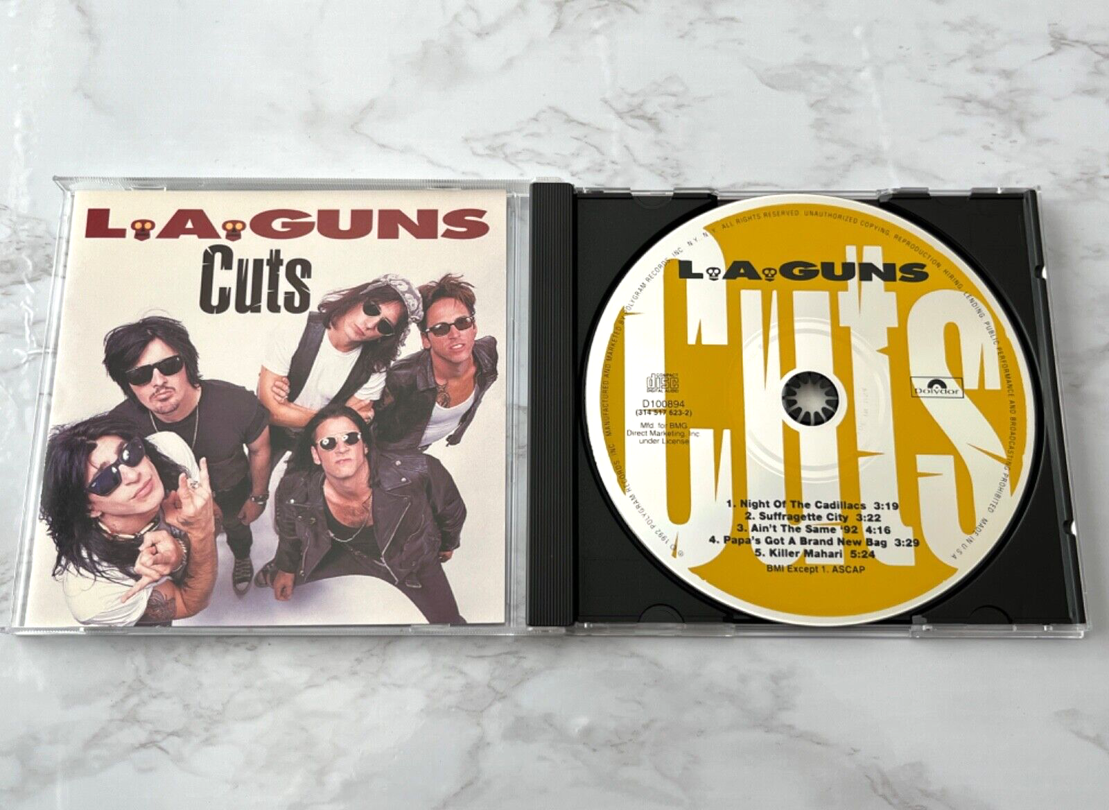L.A. Guns – Cuts (EP) (1992)