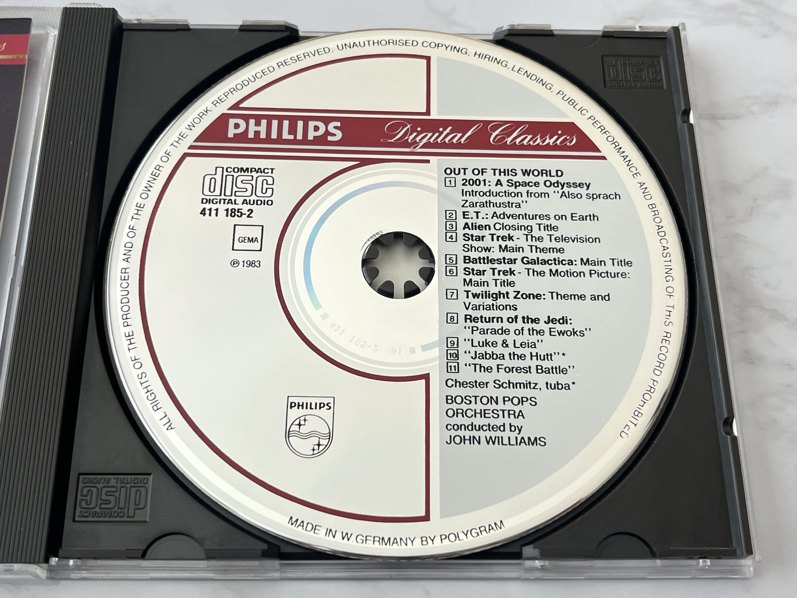 John Williams, The Boston Pops – Out Of This World (1983) [GERMAN PRESS]