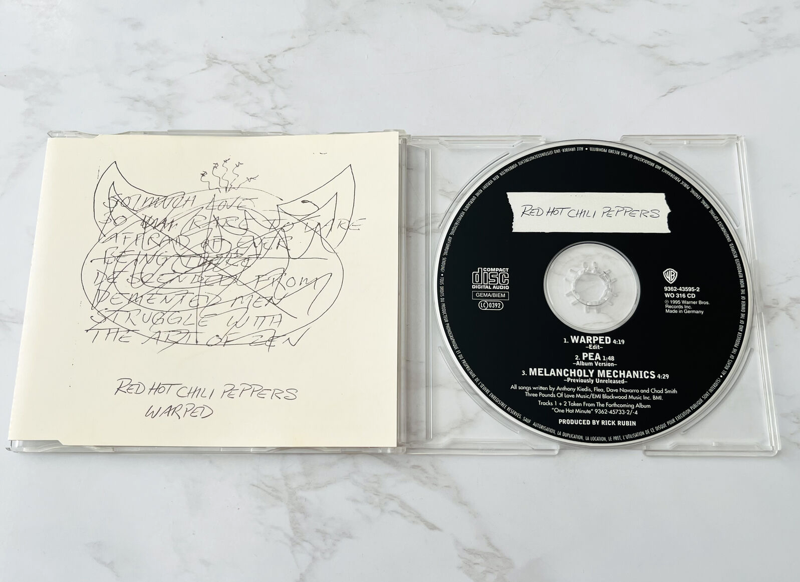 Red Hot Chili Peppers – Warped (1995) [GERMAN PRESS]