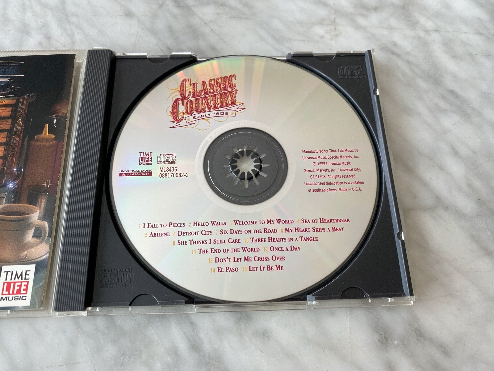 Various, The Everly Brothers, Skeeter Davis – Time Life Music Classic Country Early '60s (1999)