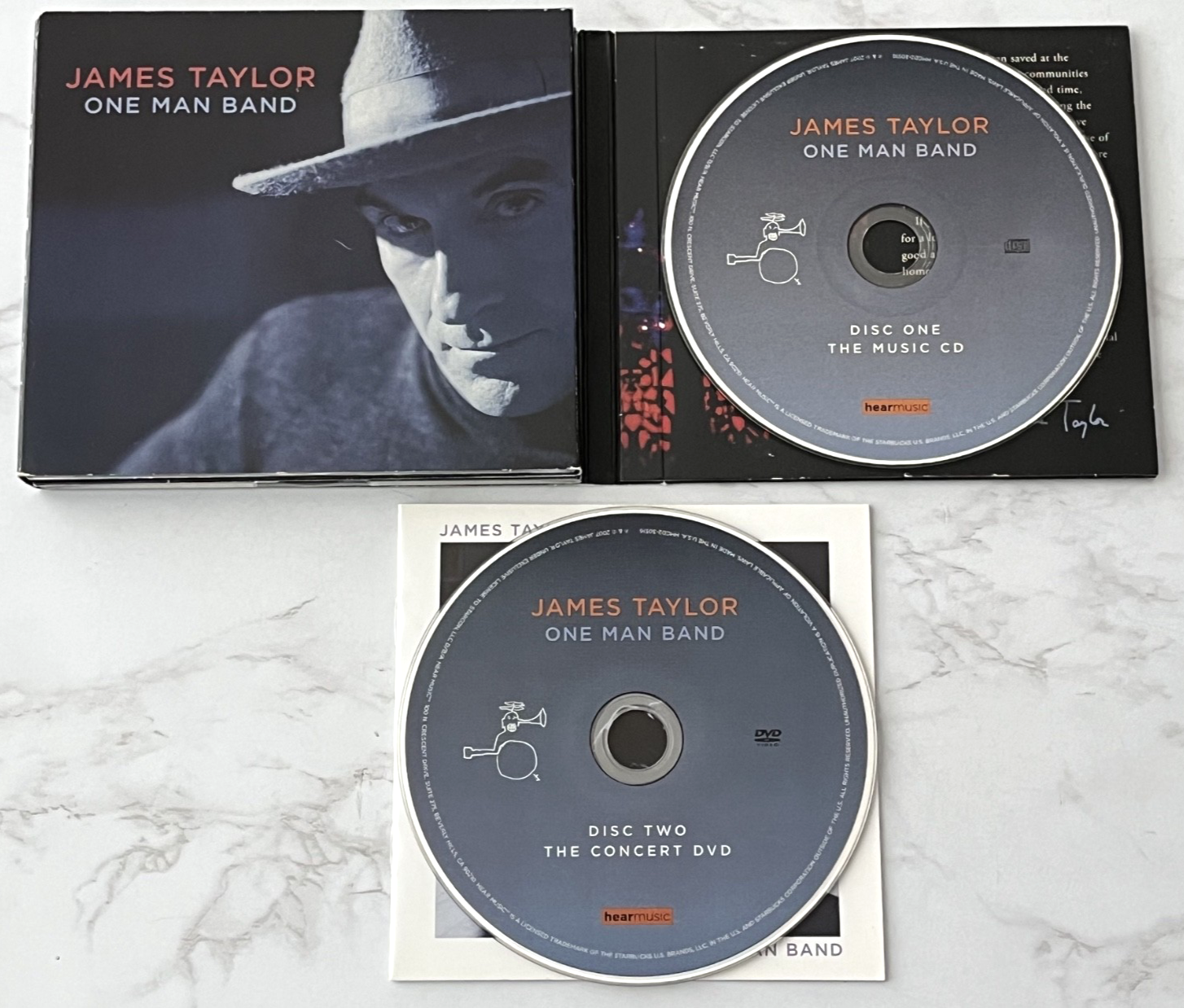 James Taylor – One Man Band (Digipak, CD/DVD) (2007)