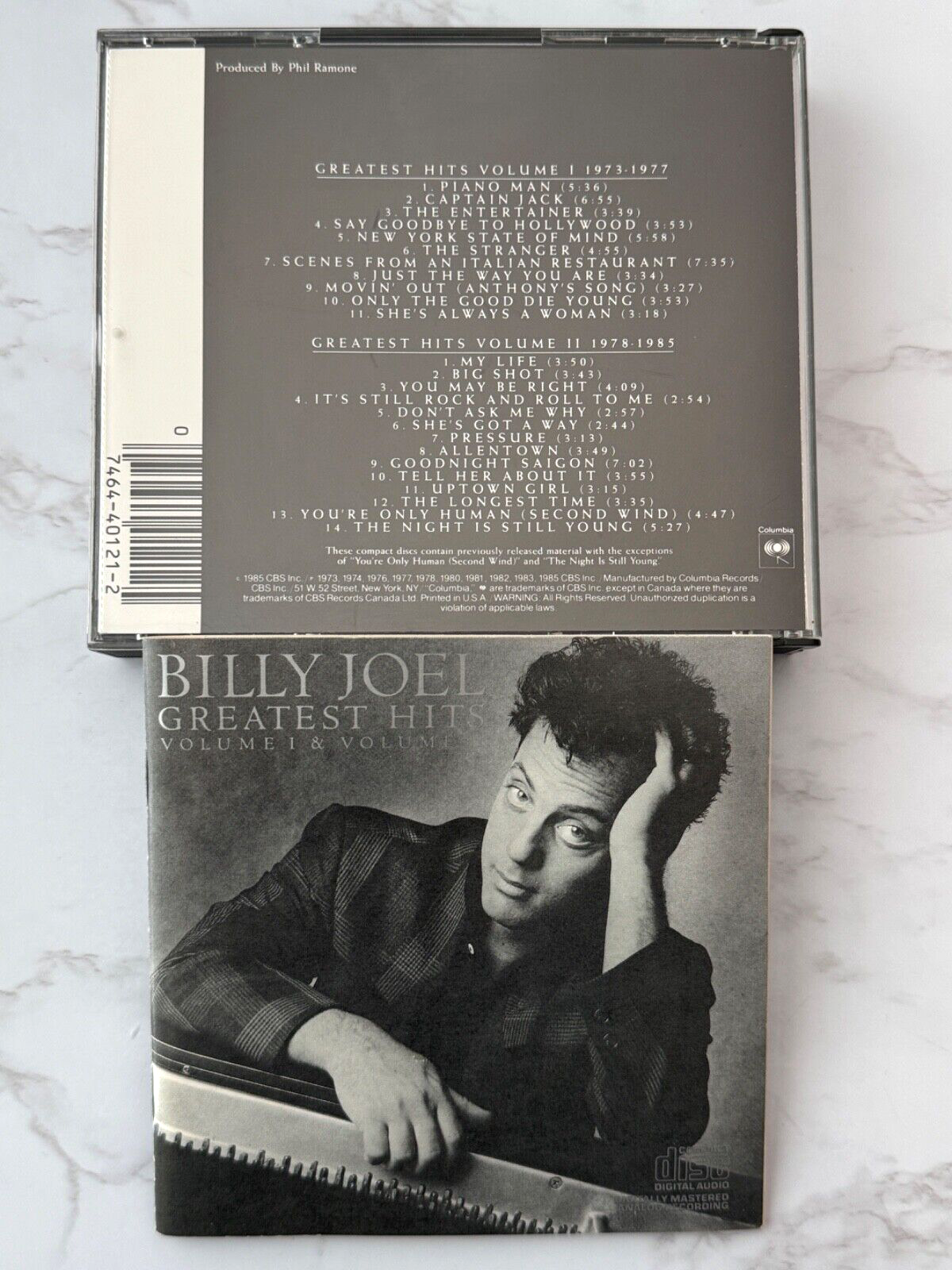 Billy Joel – Greatest Hits Vol. 1 & Vol. 2 2