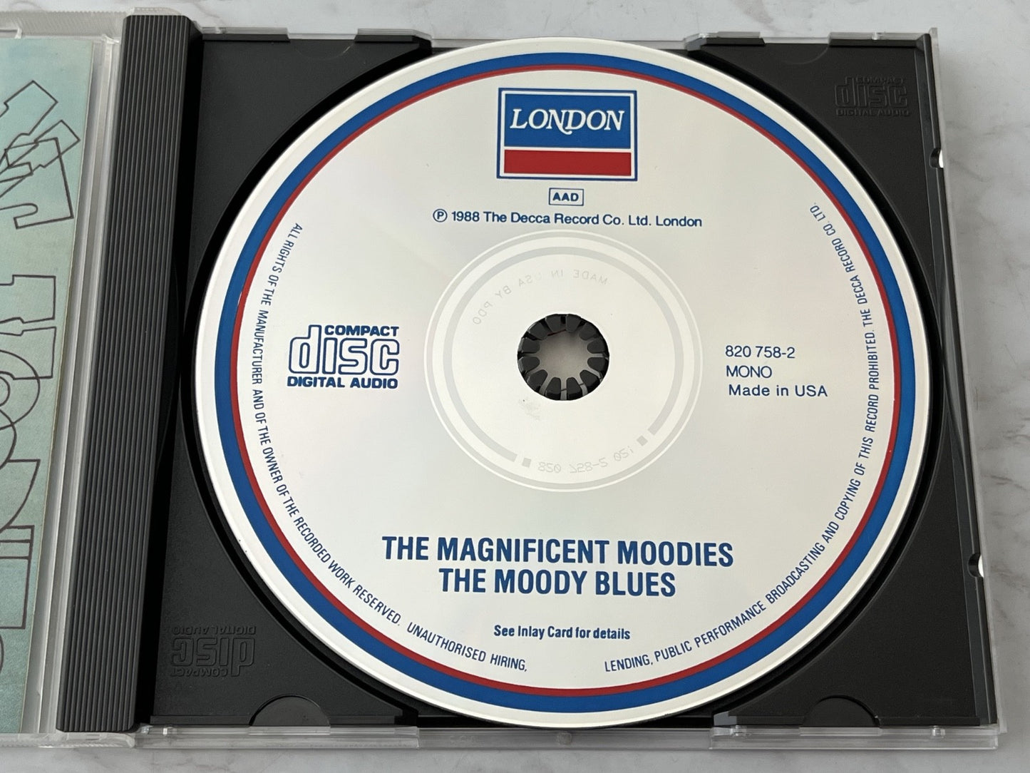 The Moody Blues – The Magnificent Moodies (1988)