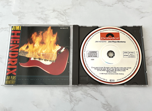 Jimi Hendrix – Jimi Plays Monterey (1986) [GERMAN PRESS]