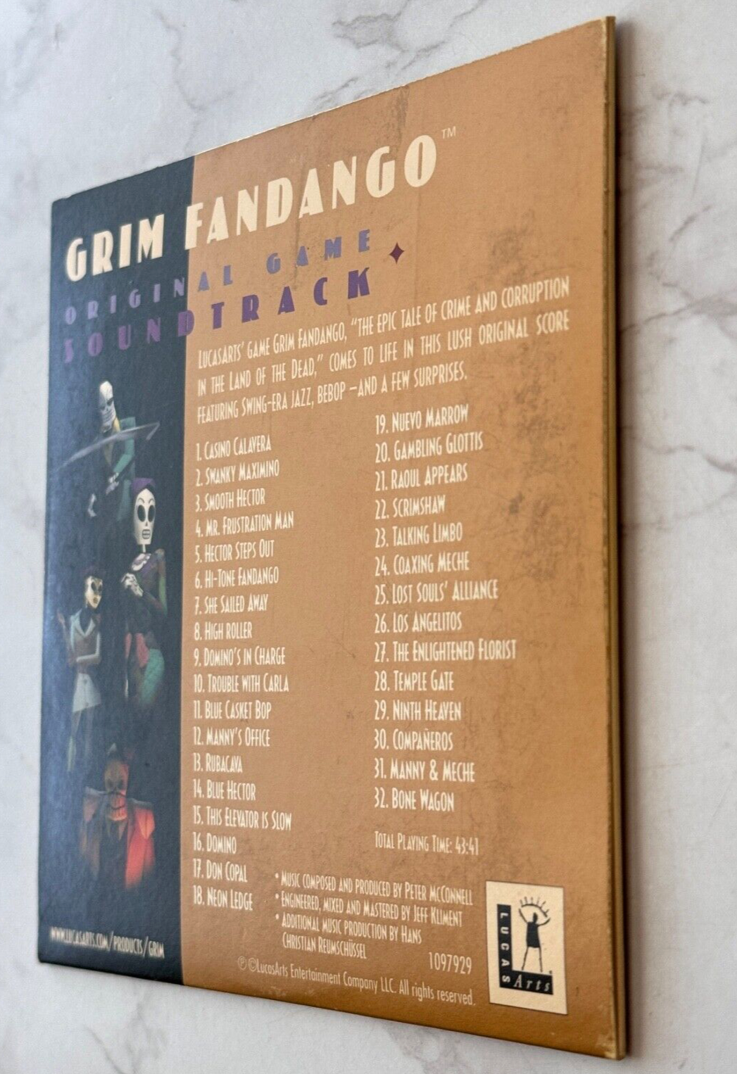 Peter McConnell – Grim Fandango Original Game Soundtrack (1998)