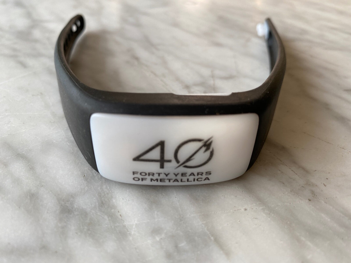 Metallica 40th Anniversary Wristband! San Francisco 2021 Light Up Bracelet