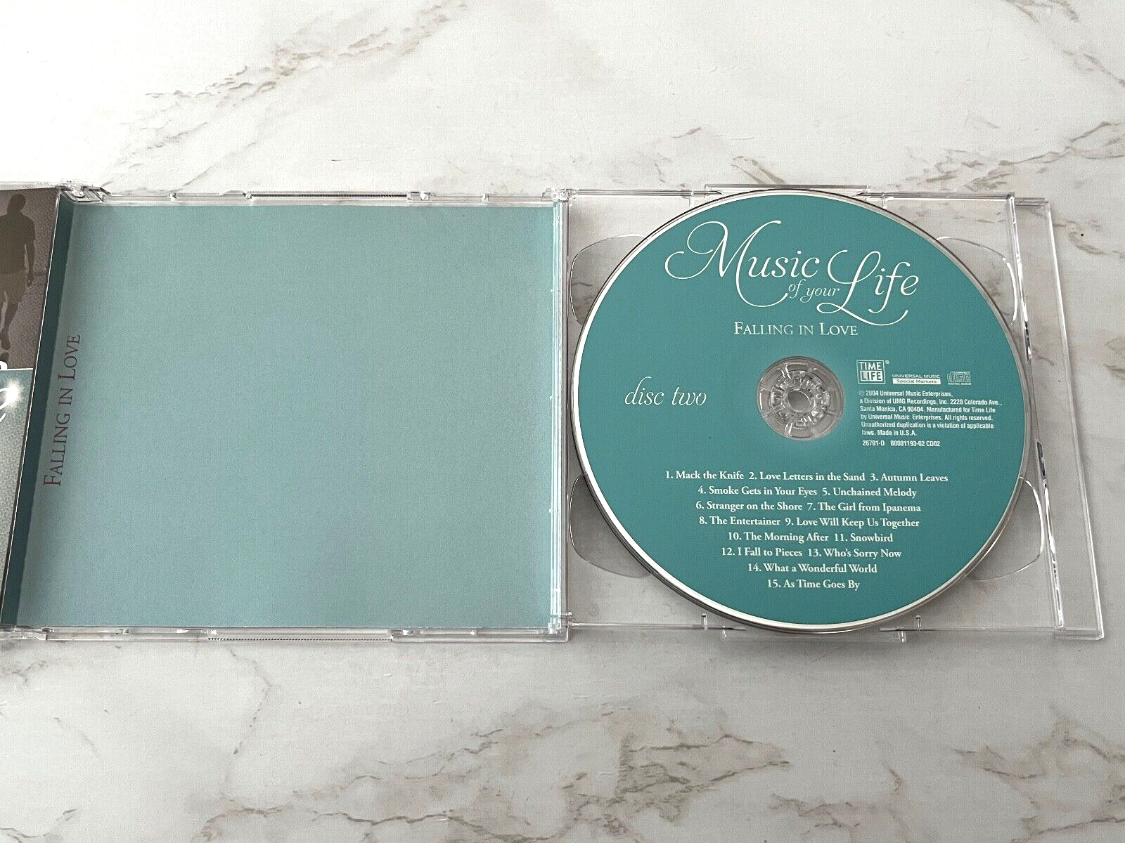 Connie Francis, Etta James, Patsy Cline, The Platters – Time Life Music Of Your Life Falling In Love 2 (1994)