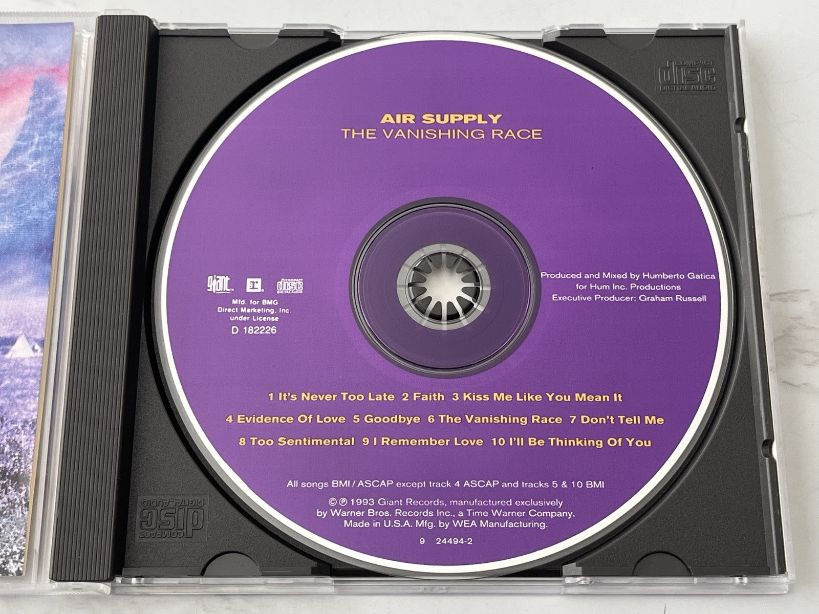 Air Supply – The Vanishing Race (1991)