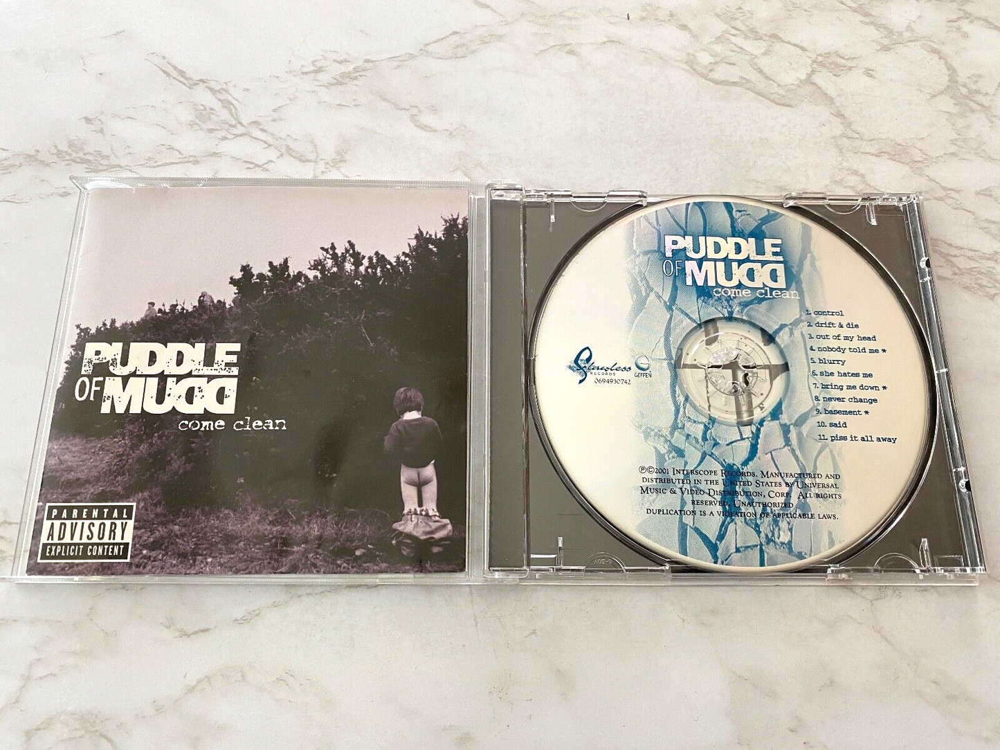 Puddle Of Mudd – Come Clean (2001)