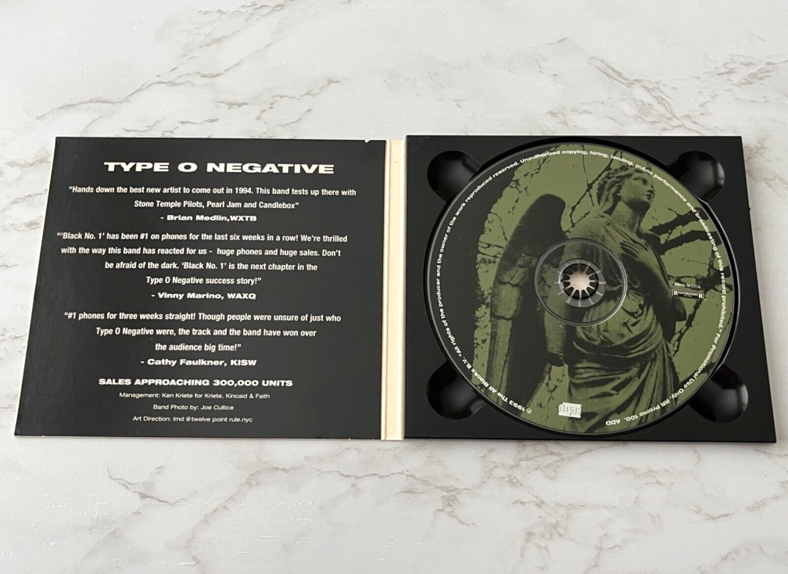 Type O Negative – Black No. 1 (Maxi Single, Digipak) (1995)