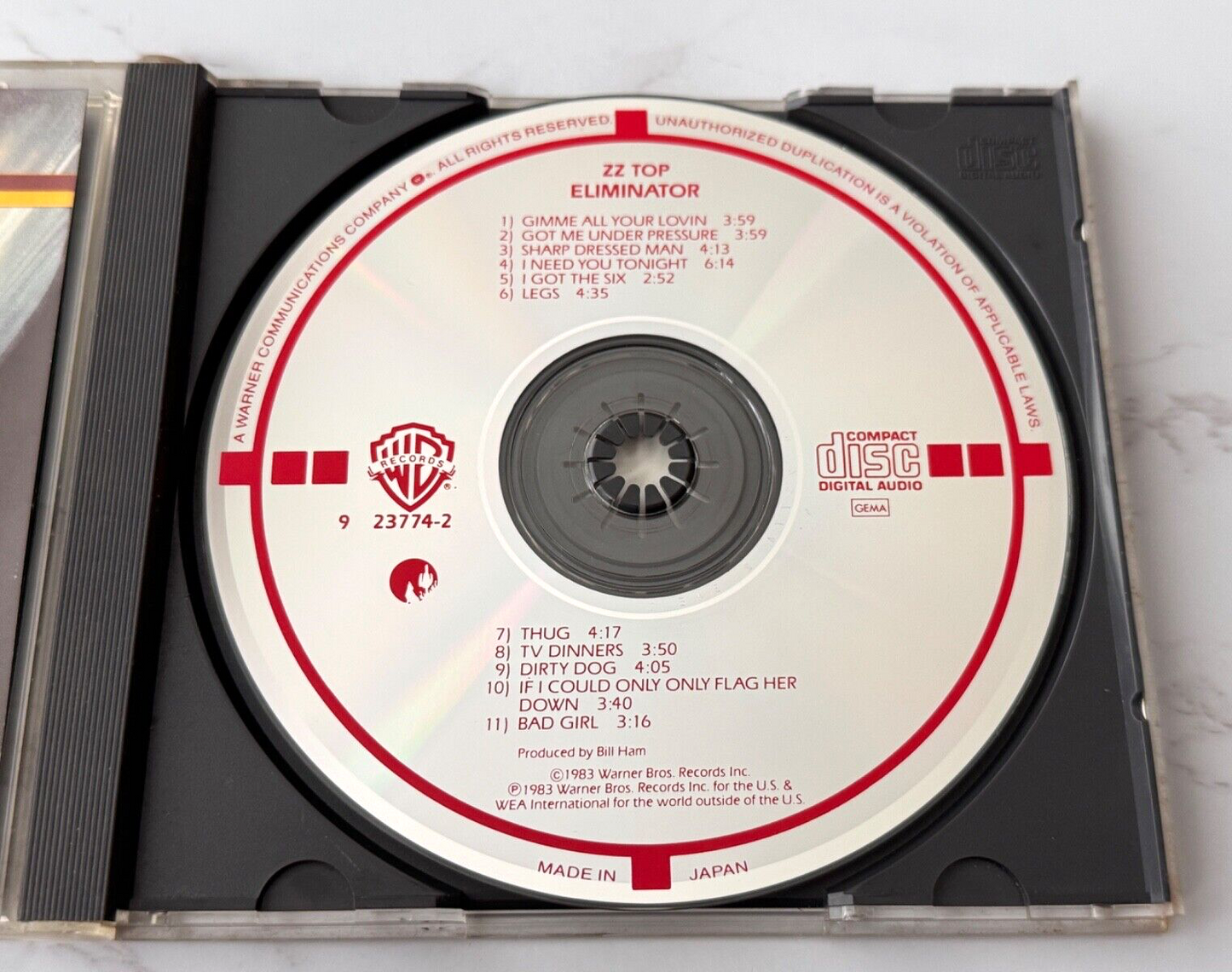 ZZ Top – Eliminator (1985) [JAPAN PRESS]