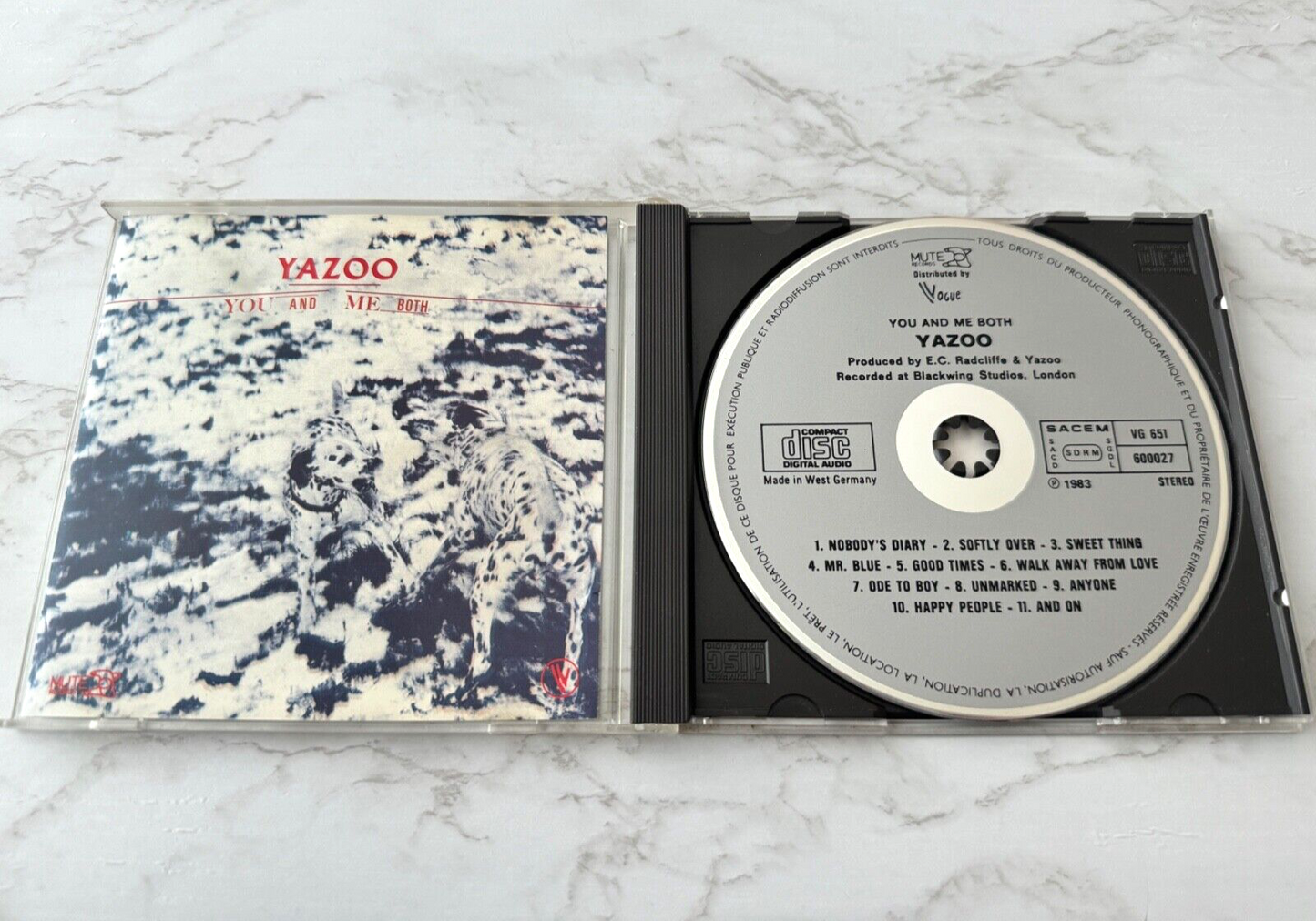 Yaz – Yazoo You And Me Both (1984) [GERMAN PRESS]