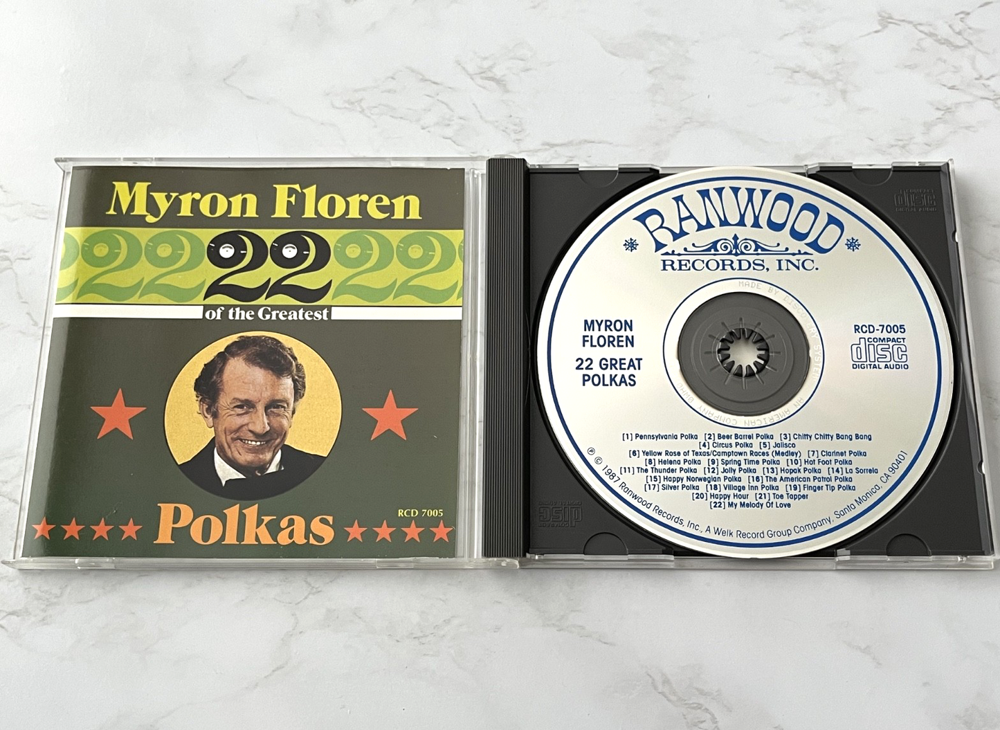 Myron Floren – 22 Great Polkas (1987)