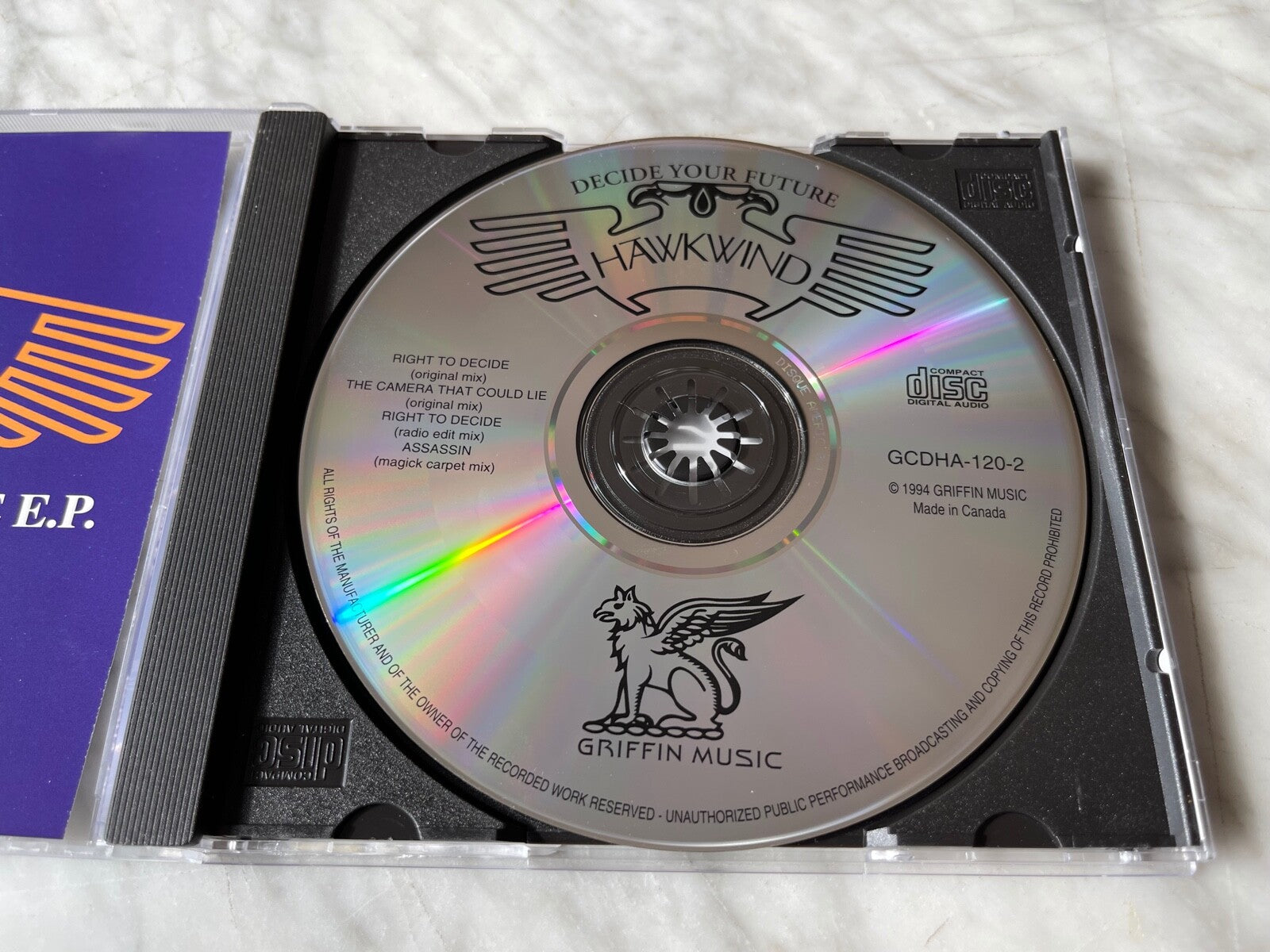 Hawkwind – Decide Your Future (EP) (1994) [CANADA PRESS]