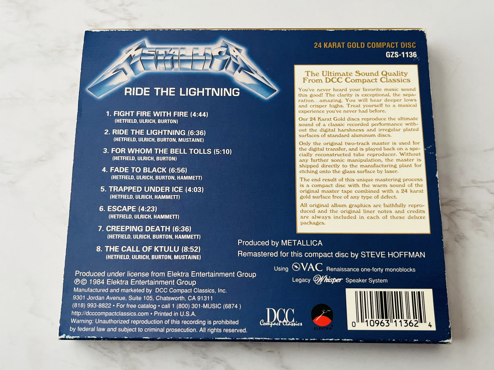Metallica – Metallic Ride The Lightning (2000)