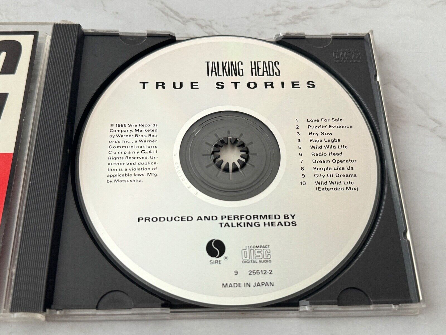Talking Heads – True Stories [JAPAN PRESS]